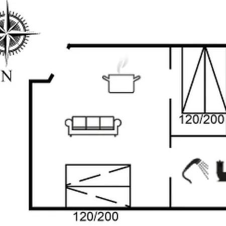 Apartament Brigitte - 200m From The Sea In Lolland- Falster And Mon By Interhome *